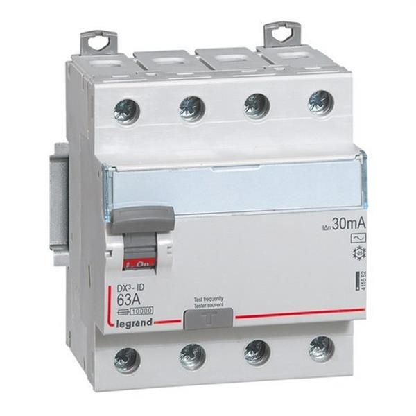 LEGRAND 411662 Diferencial DX3 4/63/30AC