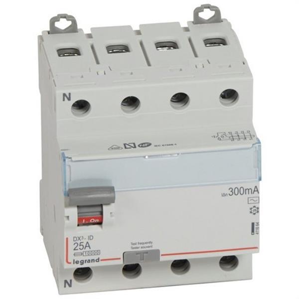 LEGRAND 411664 Diferencial DX3 4/25/300AC