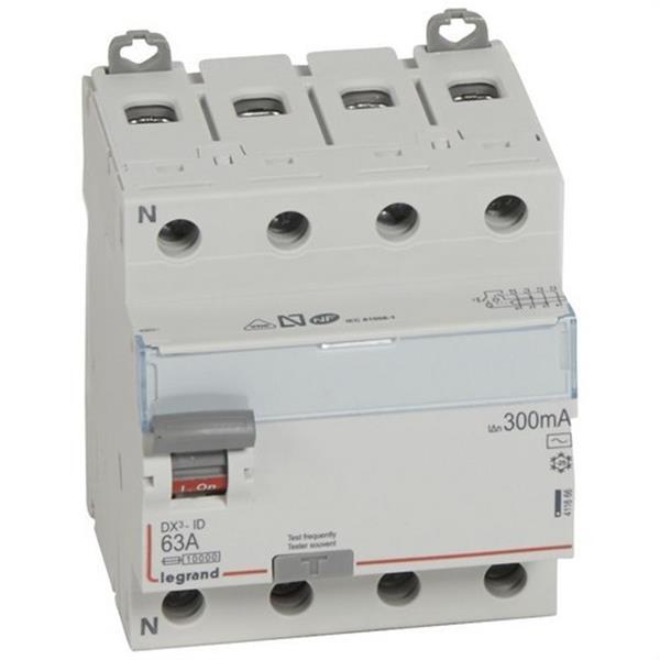 LEGRAND 411666 Diferencial DX3 4/63/300AC