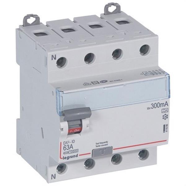 LEGRAND 411686 Diferencial DX3 4/63/300A
