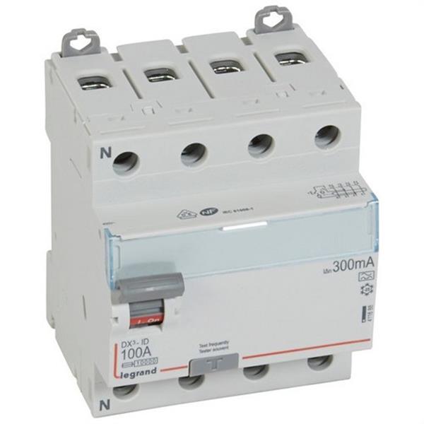 LEGRAND 411688 Diferencial DX3 4/100/300A