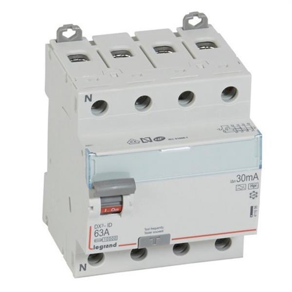 LEGRAND 411696 Diferencial DX3 4/63/30HPI