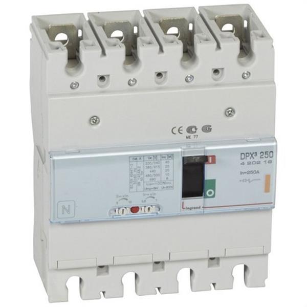 LEGRAND 420219 Magnetotérmico DPX3 250 4P 250A 25kA