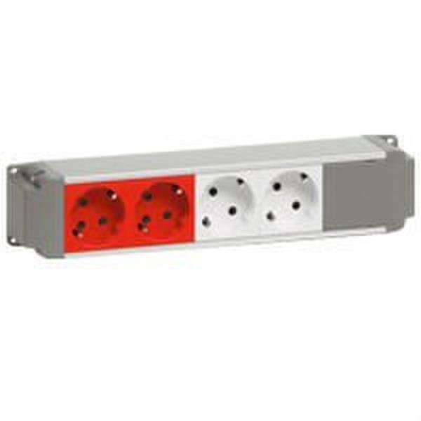 LEGRAND 653405 CUBETA 2x2 POLOS+T/2x2 POLOS+TIERRA OBTURADOR 