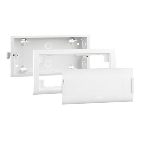 LEGRAND 661040 Caja universal marco rectangular luminaria de emergencia L31