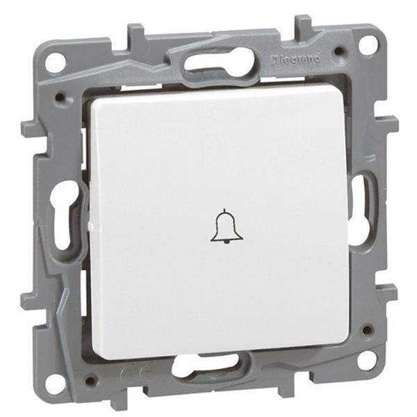 LEGRAND 664715 Pulsador luminoso NILOE 6A 250V blanco