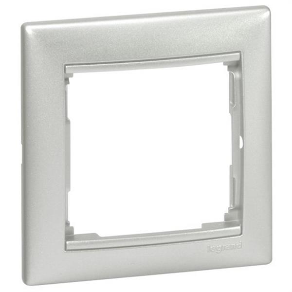 LEGRAND 770151 Marco 1 elemento horizontal aluminio