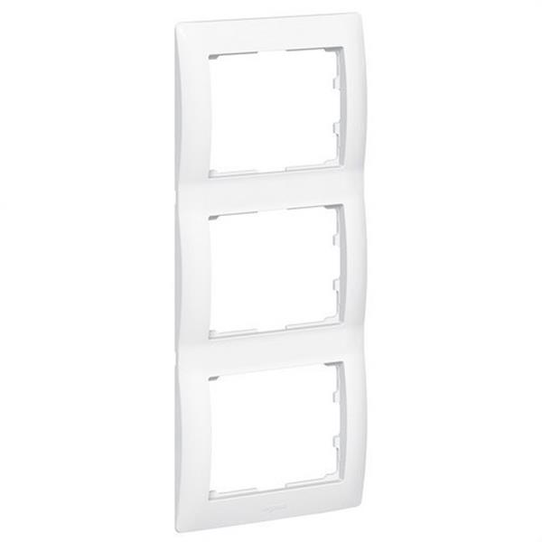 LEGRAND 771007 Marco 3 elementos vertical armonía GALEA blanco