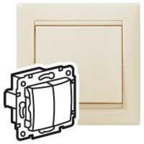 LEGRAND 774305 Doble interruptor VALENA marfil