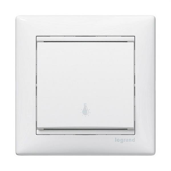 LEGRAND 774312 Pulsador luz VALENA marfil