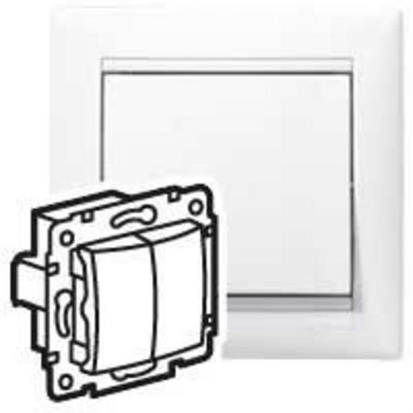 LEGRAND 774405 Doble interruptor VALENA blanco