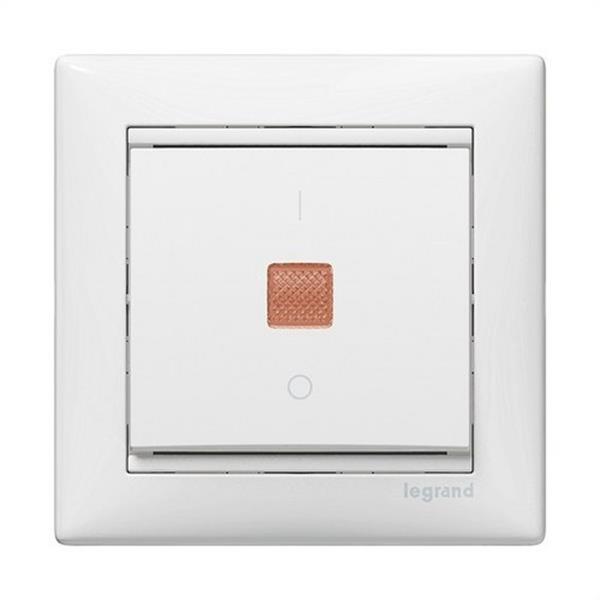 LEGRAND 774410 Interruptor luminoso VALENA blanco