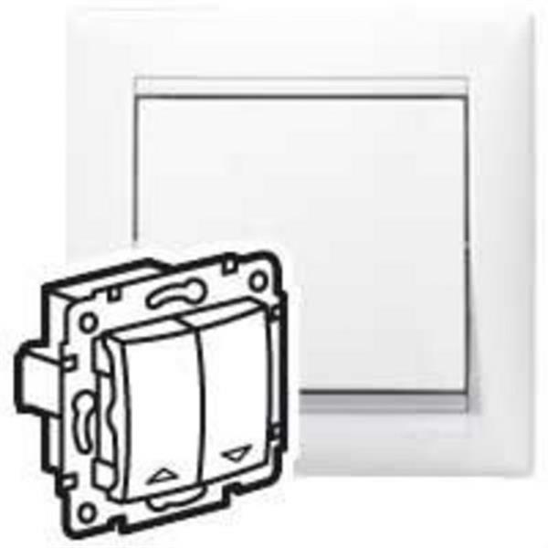 LEGRAND 774414 Doble pulsador persiana VALENA blanco