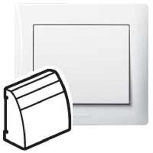 LEGRAND 777076 Tapa para soporte toma salida 60 GALEA blanco