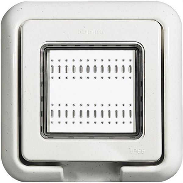 BTICINO 24602N Tapa IDROBOX IP55 LIGHT 2 módulos color blanco
