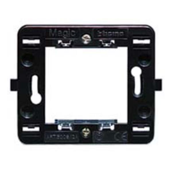 BTICINO 500S/2A Soporte con 2 módulos caja cuadrada MAGIC