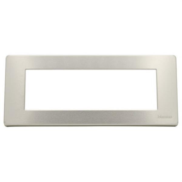 BTICINO 506L/6A/X Placa para elemento con 6 módulos rectangular MAGIC oxidal