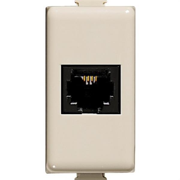 BTICINO A5979C6 Conector BTNET-MATIX AVORIO RJ45 UTP categoría 6