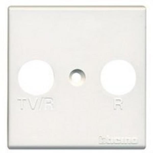 BTICINO AM5164/2 Frontal TV/R-SAT universal Màtix 2 módulos blanco