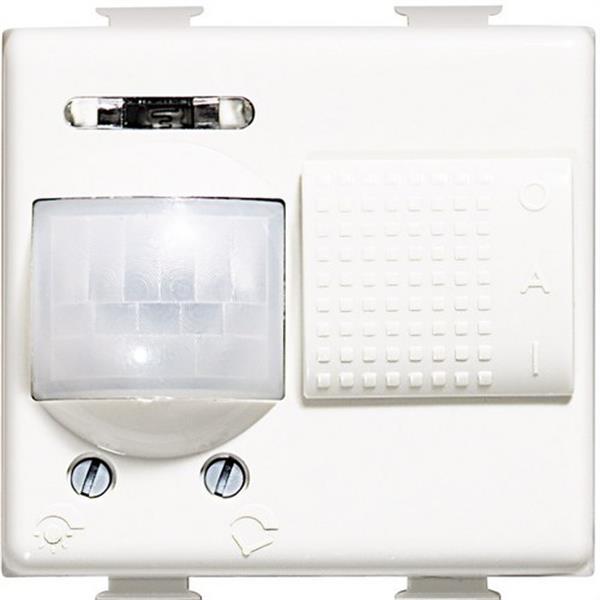 BTICINO AM5752 Detector de 3 hilos con neutro con exclusión Màtix 2 módulos blanco