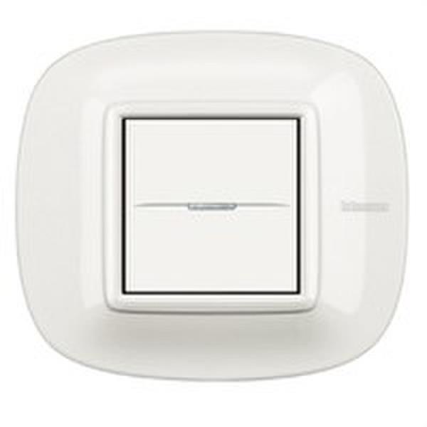 BTICINO HB4802HD Placa con 2 módulos AXOLUTE en color blanco