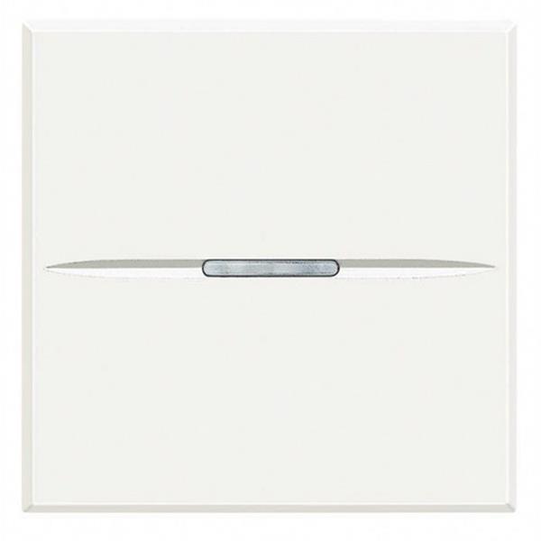 BTICINO HD4004M2 Cruz iluminable 1P 16A con 2 módulos en color blanco