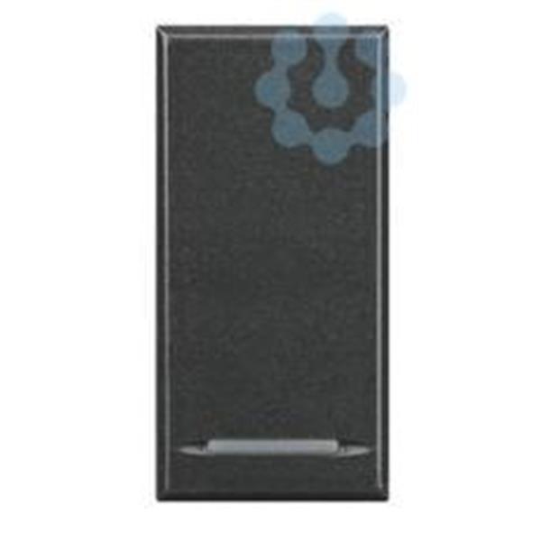 BTICINO HS4053/2 CONMUTADOR LUMINOSO BASCULANTE 1 POLO 16A 2 MODULOS AXOLUTE OSCURO 