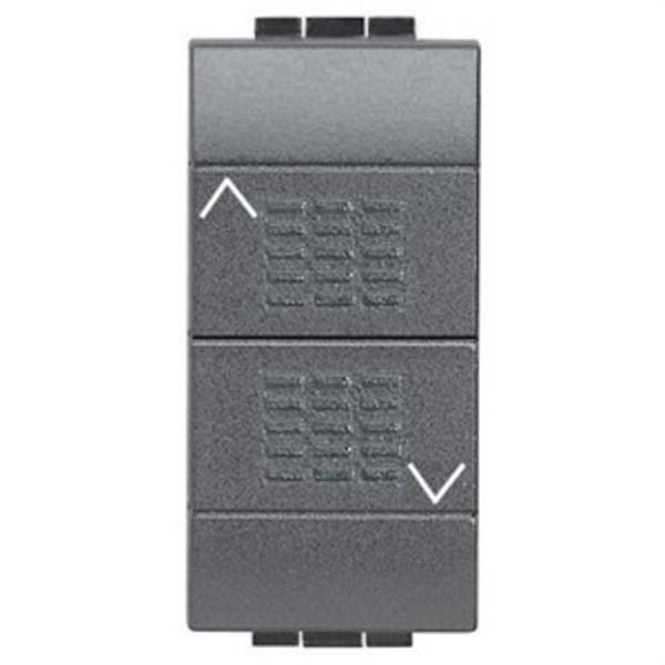 BTICINO L4027 Conmutador doble enclavamiento 1-0-2 16A LIVING internacional