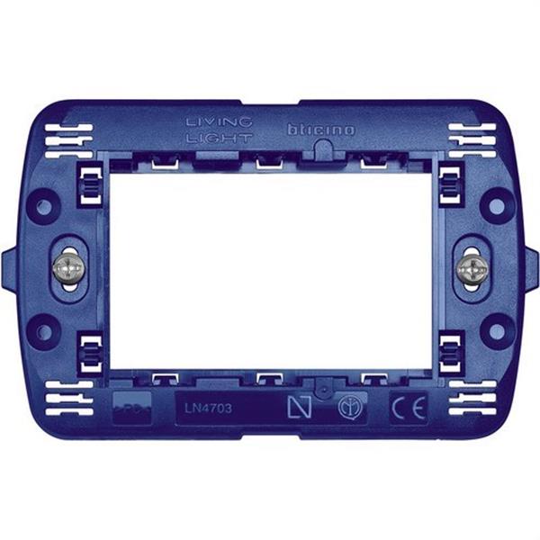 BTICINO LN4703 Soporte con 3 módulos Livinglight