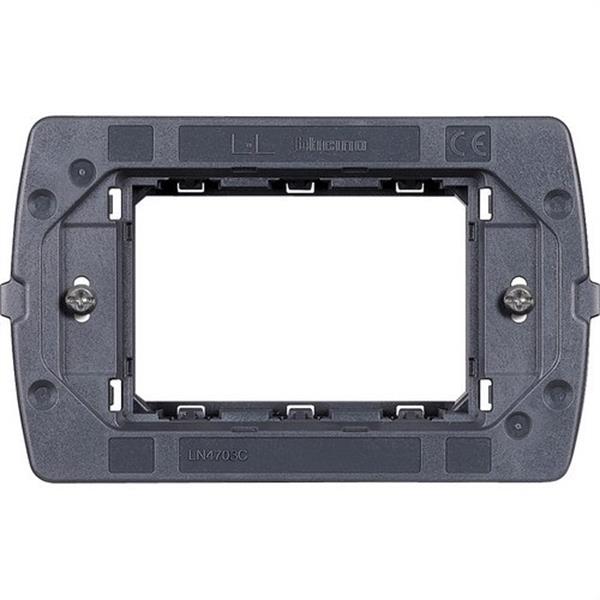 BTICINO LN4703C Soporte con 3 módulos aireado
