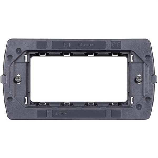 BTICINO LN4704C Soporte con 4 módulos aireado