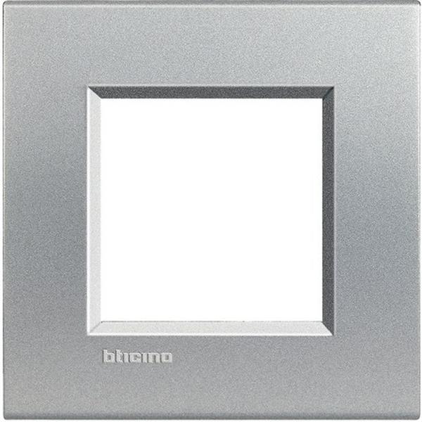 BTICINO LNA4802TE Placa Livinglight 2 módulos tech