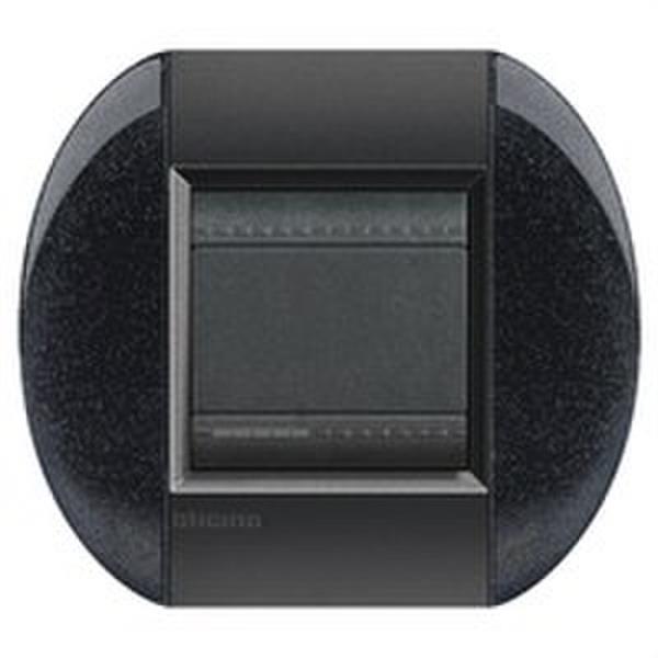 BTICINO LNB4802AR PLACA 2 MODULOS ANTRACITA