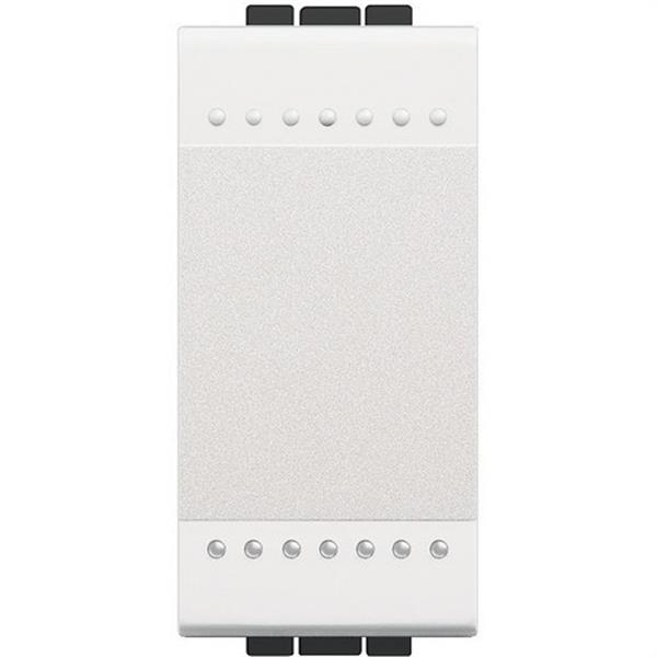 BTICINO N4001A Interruptor 1P 16A con 1 módulo en color blanco