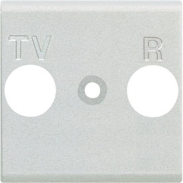 BTICINO N4204 Frontal TV/R con 2 módulos LIGHT