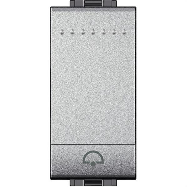 BTICINO NT4042N Pulsador NO + símbolo campana Livinglight con 1 módulo TECH