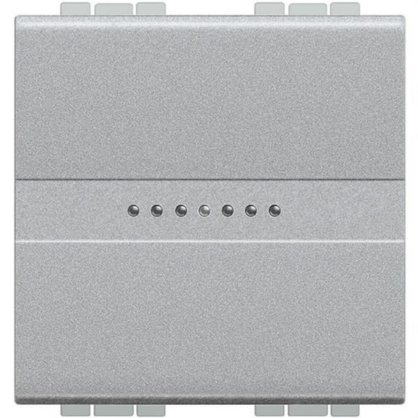 BTICINO NT4051M2A Interruptor AX borne auto 1P 16A con 2 módulos tech