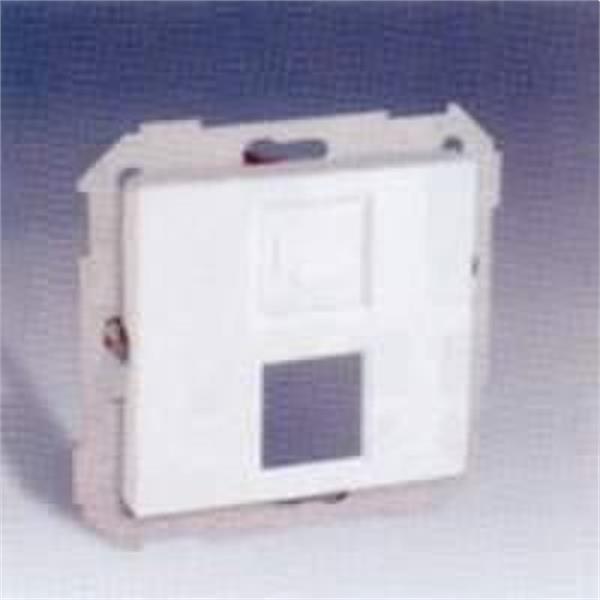 SIMON 82585-31 ADAPTADOR 1/2 RJ-45AMP SERIE 82 MARFIL
