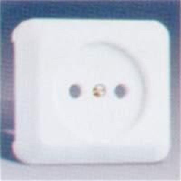 SIMON 73040-32 TAPA ENCHUFE BIPOLAR SERIE 73 NEGRO