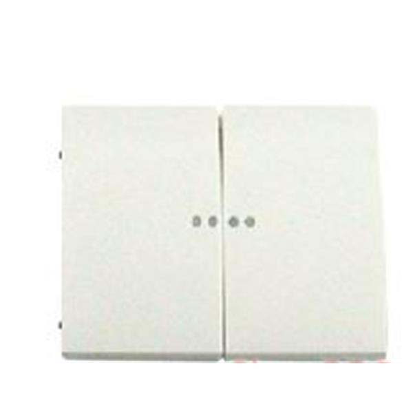 LEGRAND 777013 TECLA BLANCO CON 2 VISERA PARA DOBLE INTERRUPTOR LUMINARIA GALEA