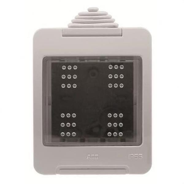 NIESSEN N3291 Caja estanca IP55 para 2 módulos Zenit