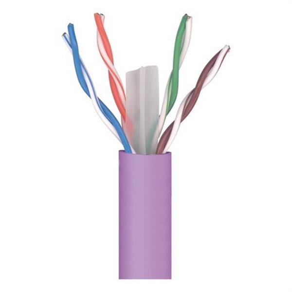 TELEVES 2123 Cable datos DK6000 U/UTP Dca Cu 23AWG CAT6 LSFH 305m violeta