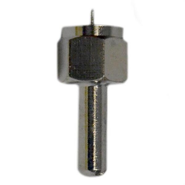 TELEVES 4061 Carga adaptadora 75Ohm F con bloqueo y condensador