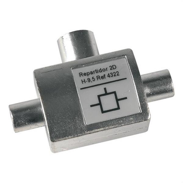 TELEVES 4322 Repartidor inductivo 2M1H con paso DC blister