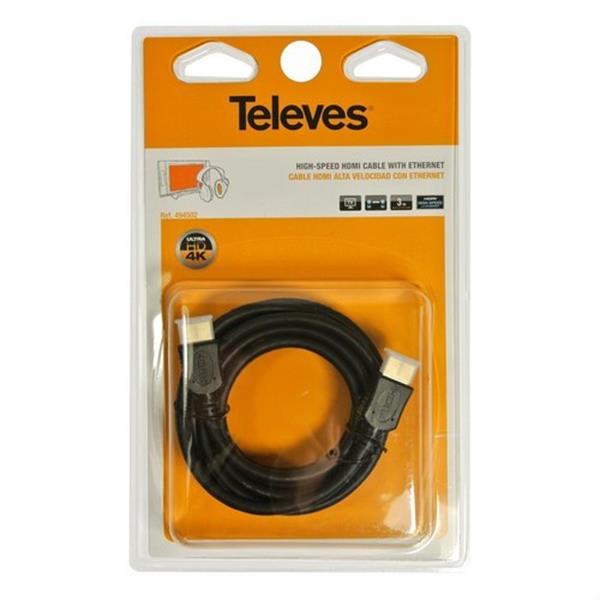 TELEVES 494502 Cable HDMNI M-M 3m A/V blister