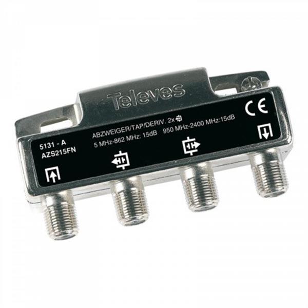 TELEVES 5131 *DERIVADOR 2D TIPO A CON CONECTORES F