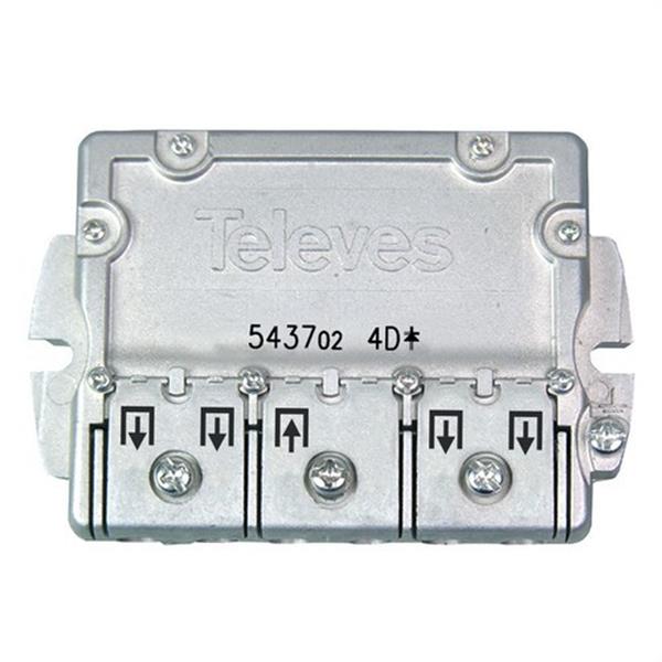 TELEVES 543702 Repartidor 4 direcciones ICT-CC