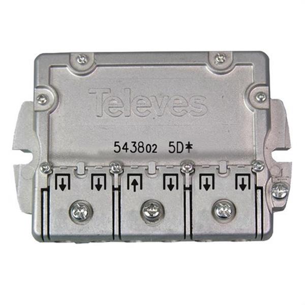 TELEVES 543802 Repartidor 5 direcciones ICT-CC