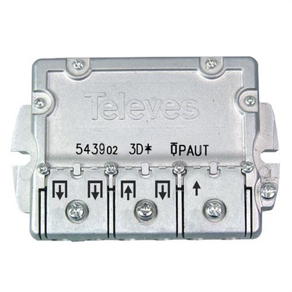 TELEVES 543902 Repartidor 3 direcciones ICT PAU