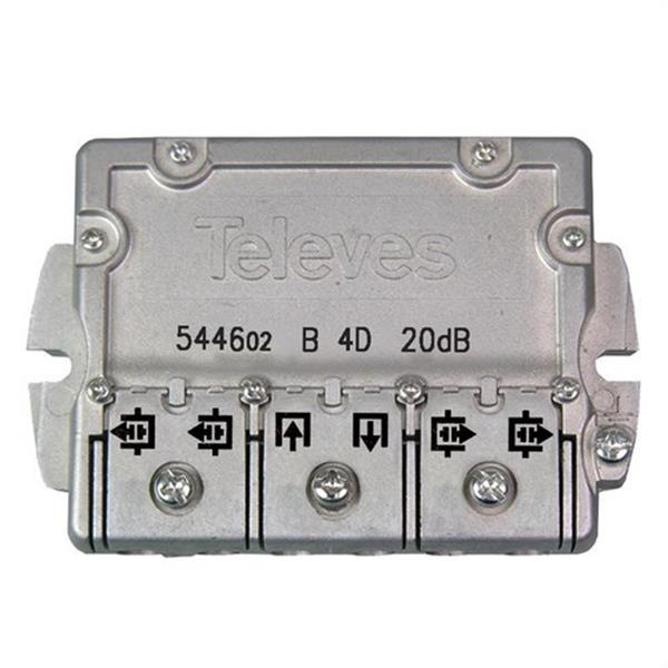 TELEVES 544602 Derivador ICT B 4 direcciones 20dB